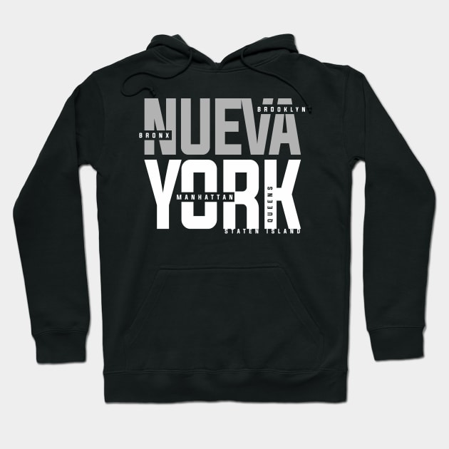 Nueva York Text Hoodie by G! Zone